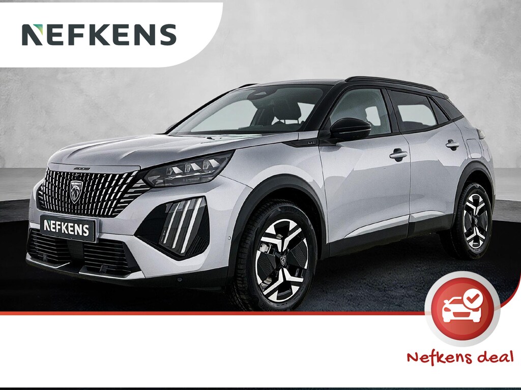 Peugeot 2008 GT Hybrid 145 e-DSC6 | Navigatie | Elektrisch Verstelbare Bestuurderstoel | Camera Voor + Achter | Stoelverwarming | Dodehoekbewaking | Adaptieve Cruise Control | Apple CarPlay/Android Auto |