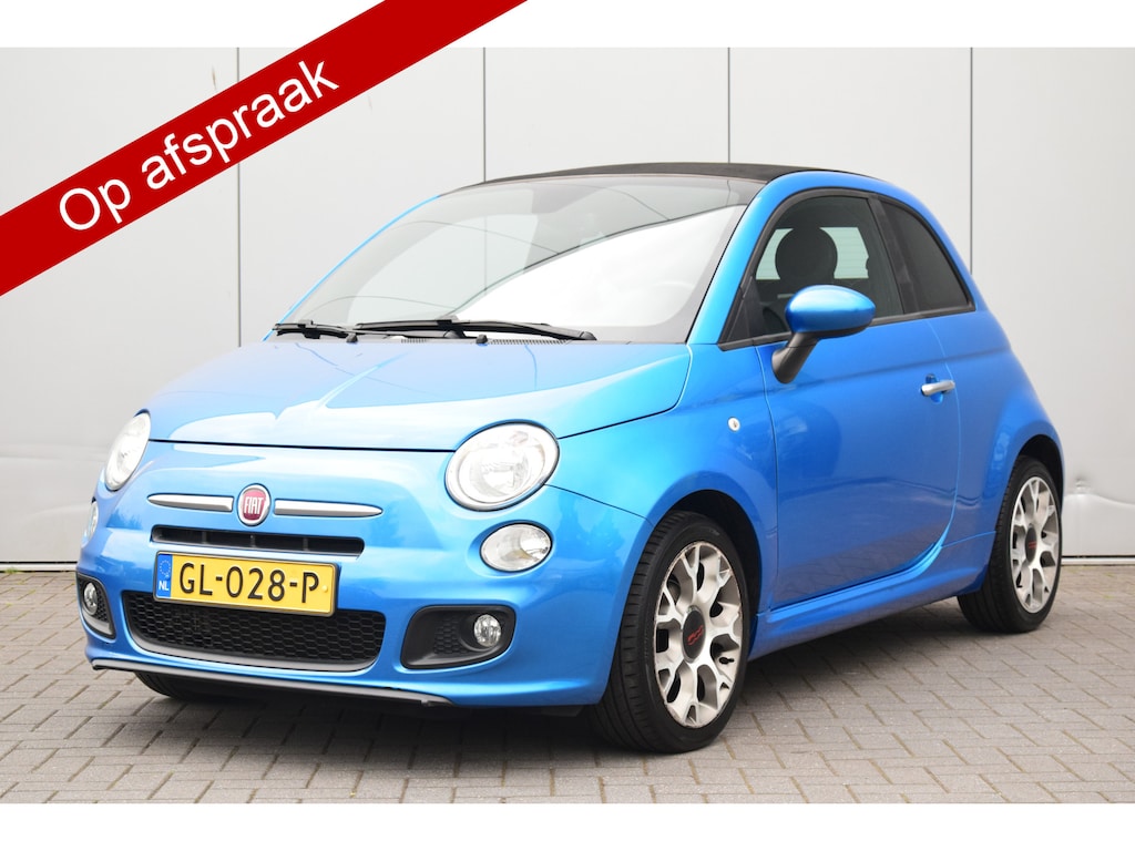 Fiat 500C 0.9 TwinAir Turbo 500S Leer Ecc Priv/Glass 46dkm!