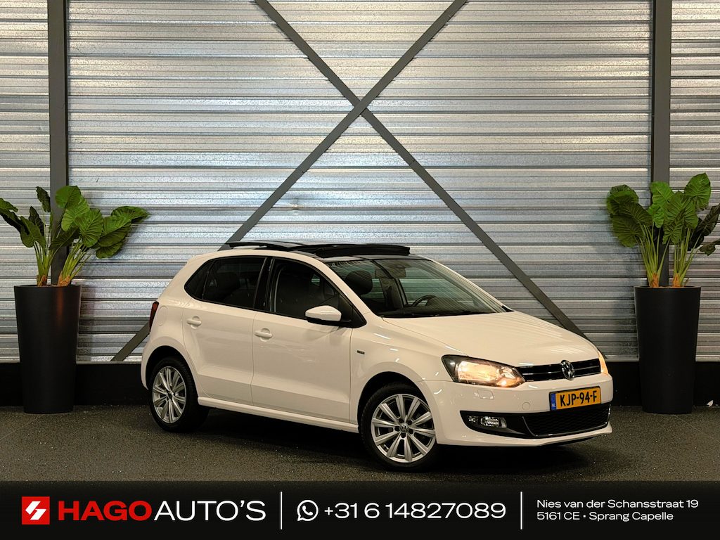 Volkswagen Polo 1.2 Life 1E-EIG/PANO/CRUISE/CLIMATE/STOELVERW/PDC/APK-06-2027