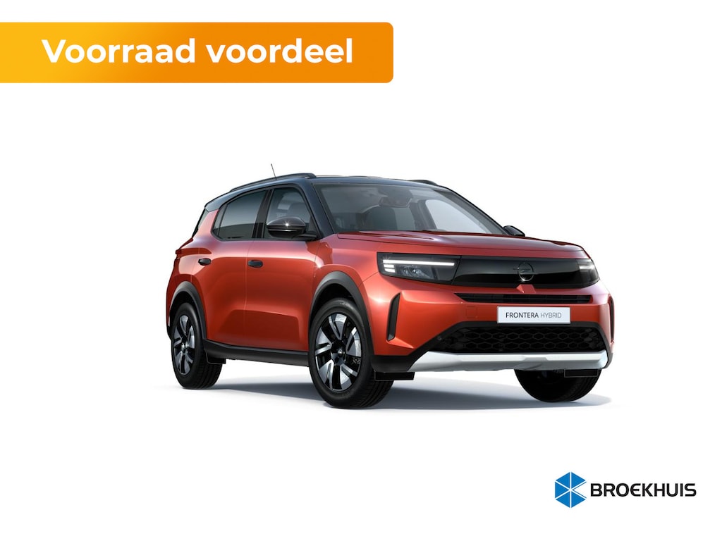 Opel Frontera GS €3000,- voorraad voordeel | 17" Lichtmetalen velgen in Zwart met 215/60 R17 banden | Achteruitrijcamera | Dode hoek waarschuwing