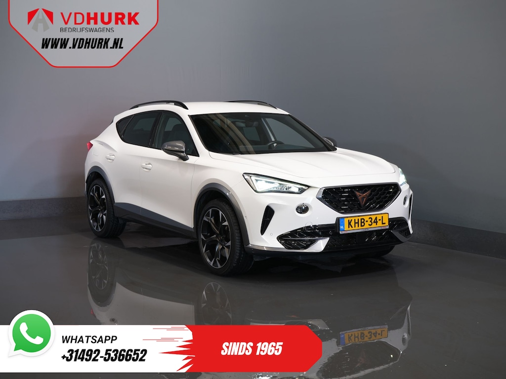 CUPRA Formentor 1.4 e-Hybrid 245 pk VZ Performance Copper Edition Leder/ Elek.klep/ Elek.Trekhaak/ Memory/ Standkachel/ Stoelverw./ Adapt.Cruise/ Navi/ Climate
