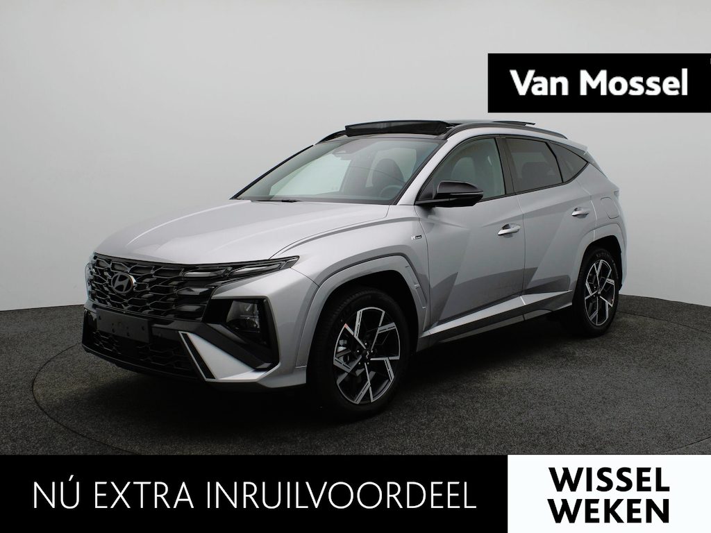 Hyundai Tucson 1.6 T-GDI PHEV N Line Business Sky | Schuif/kanteldak | Stoel -en stuurverwarming | Adaptieve Cruise | Climate Control | Keyless | DAB | ACTIEPRIJS, VRAAG NAAR DE VOORWAARDEN |