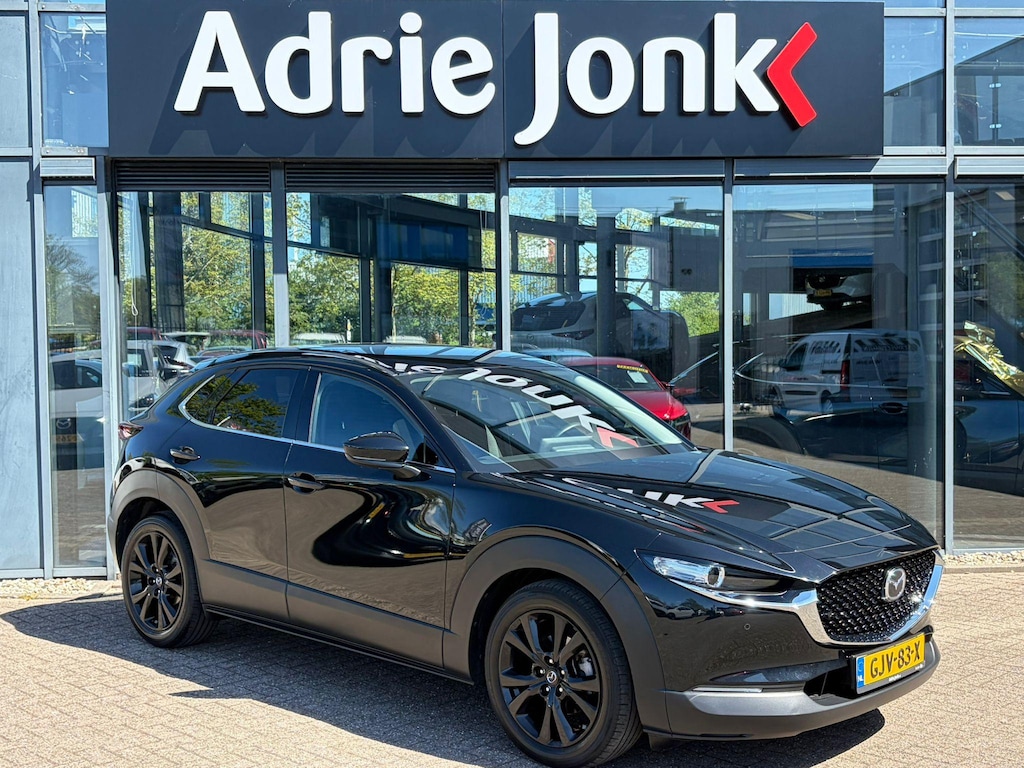Mazda CX-30 2.0 e-SkyActiv-X M Hybrid Homura AUTOMAAT | EL.A.KLEP | HEAD-UP DISPLAY | A.CAMERA | APPLE CARPLAY/ANDROID AUTO | STOELVERWARMING | 1e EIGENAAR | NED.AUTO | GARANTIE 8/2030 |