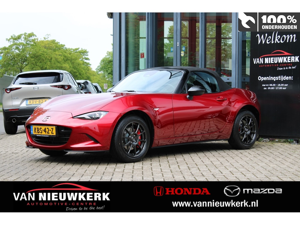 Mazda MX-5 Roadster 1.5 Skyactiv-G 132pk Homura | Brembo remmen | Recaro stoelen | BOSE | Carplay&Android | Keyless