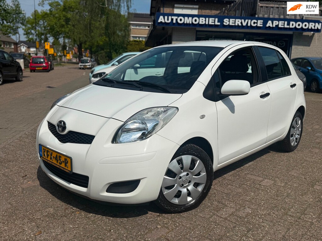 Toyota Yaris 1.0 VVTi Cool *AIRCO*5DRS*ELEKTR. RAMEN*NW. APK*STUURBEKR.*