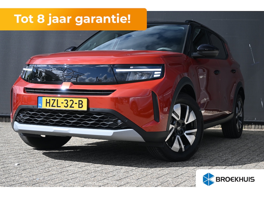 Opel Frontera Electric GS 44 kWh 3 Fase 8 Jaar Garantie! | Stuur/Stoelverwarming | Comfortstoelen | Navigatie | Achteruitrijcamera | Climate control | Dodehoek-Detectie | !!