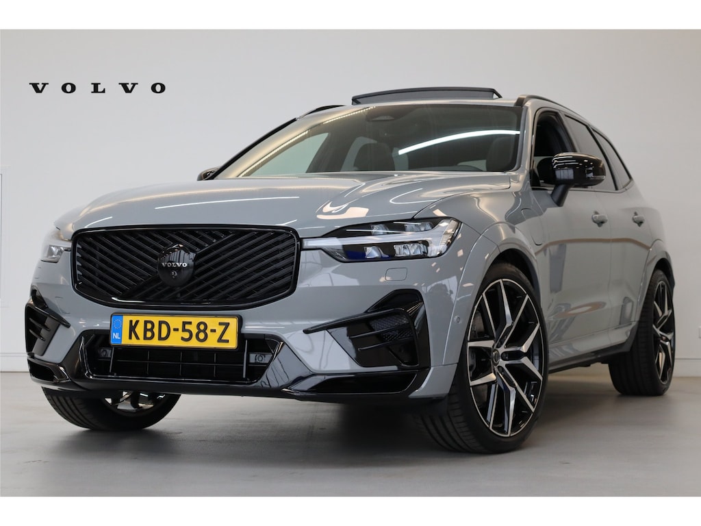 Volvo XC60 T8 455PK Heico Ultra Black Edition | B&W Audio | Luchtvering | 22"  Polestar | Massage | Ventilatie