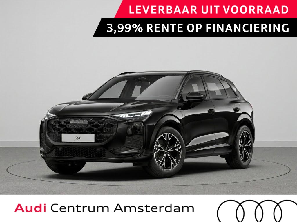 Audi Q3 S edition e-hybrid 272 pk | Techniekpakket plus | Optiekpakket zwart-glanzend | Funktioneel pakket 2 | Privacy glas |