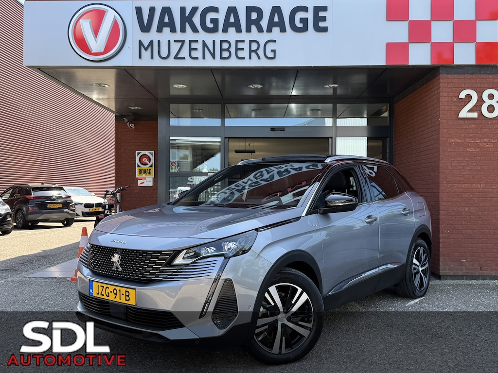 Peugeot 3008 1.6 HYbrid 225 GT // SCHUIF-KANTELDAK // ADAPT. CRUISE // DODEHOEK // ELEK. ACHTERKLEP // 360 CAMERA // NAVI+CARPLAY //