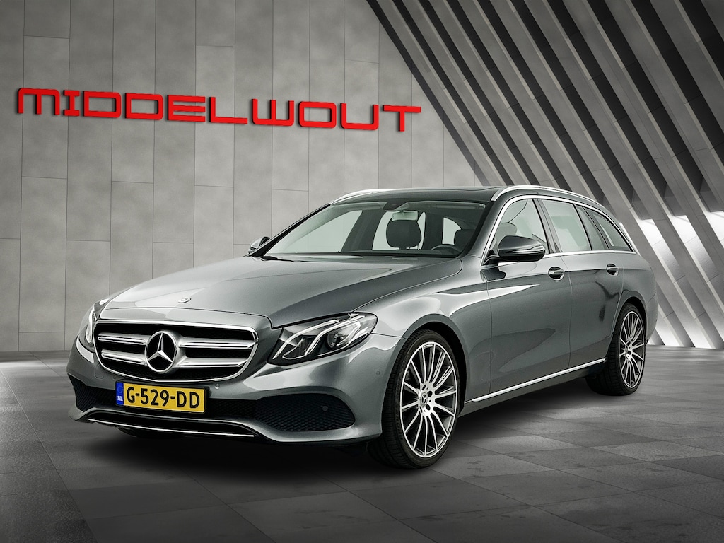 Mercedes-Benz E-klasse Estate 200 Premium+ Facelift Schuif/kanteldak/Trekhaak/AMG-20'LMV