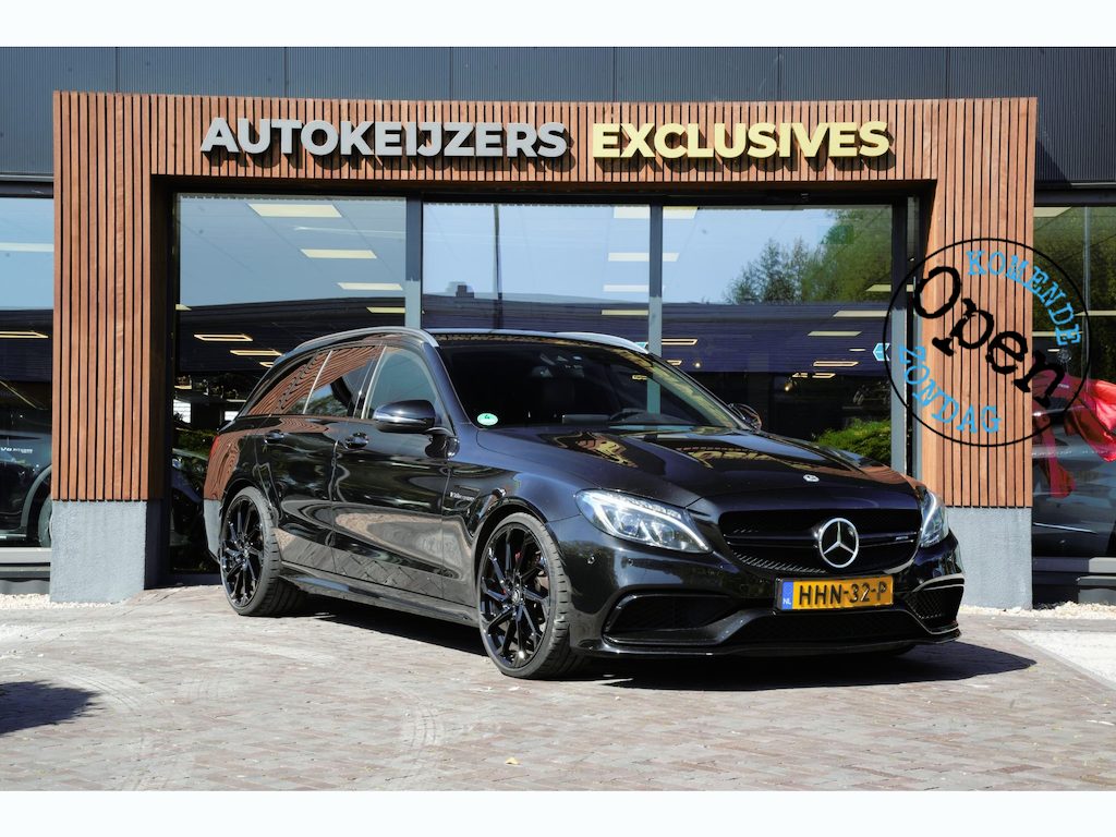 Mercedes-Benz C-klasse Estate AMG 63 476PK Leer MultiBeam Stoelverw.