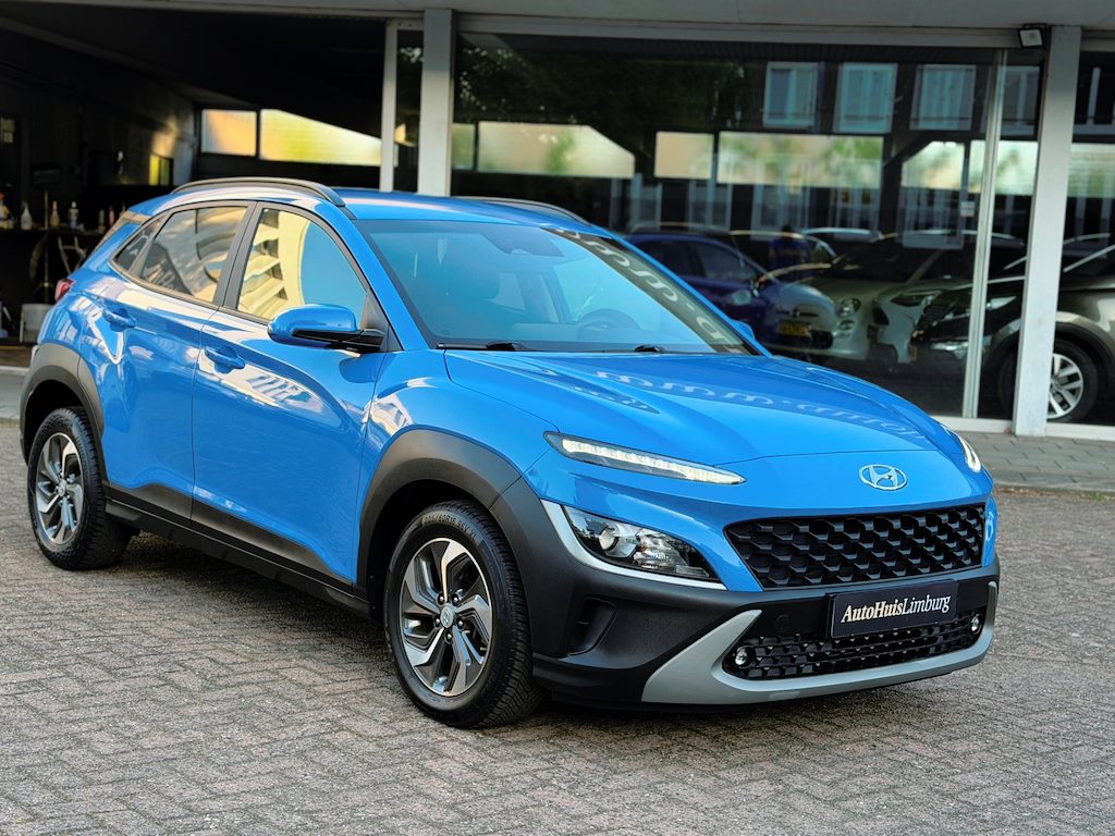 Hyundai Kona 1.6 GDI HEV Premium|Camera|Nav|CarPlay|Nieuwstaat!