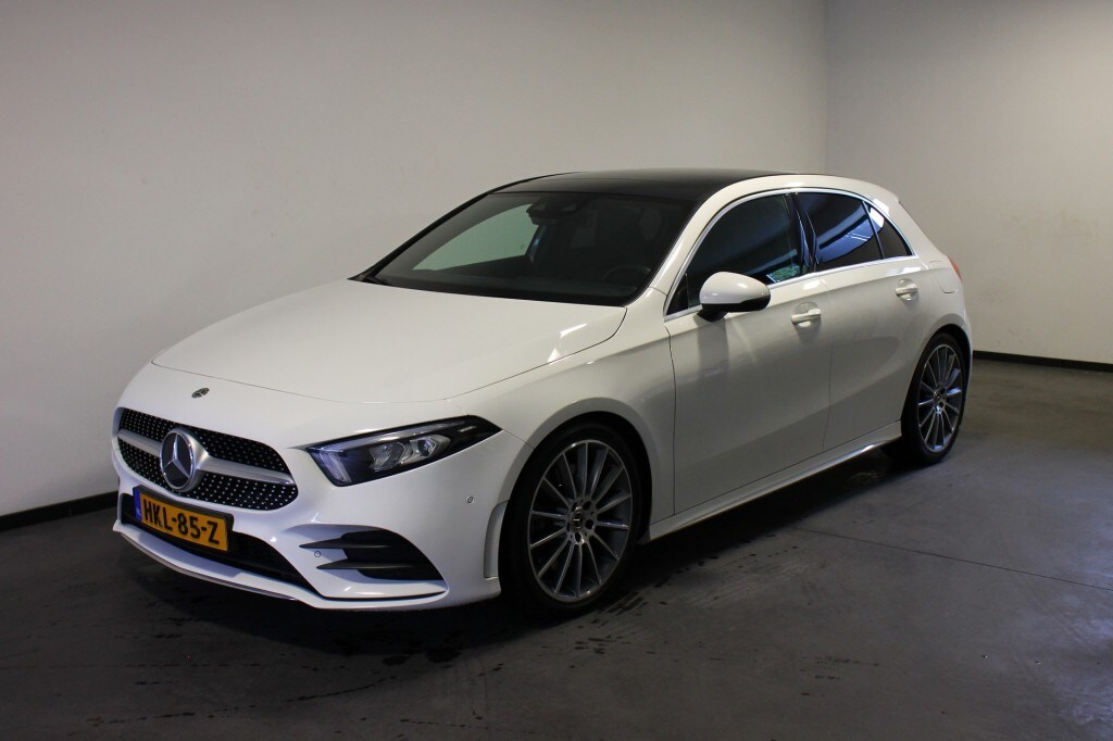Mercedes-Benz A-klasse A250 Premium Plus, AMG Pakket, Pano, Sfeerverl, Stoelverw.