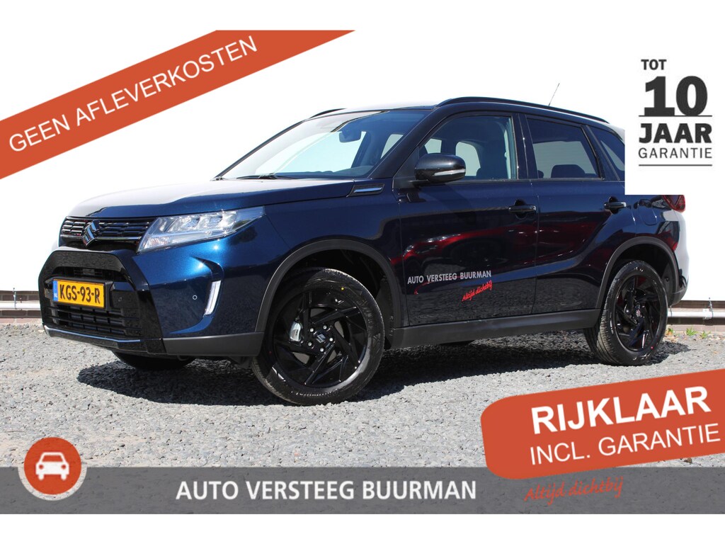 Suzuki Vitara 1.4 Boosterjet Smart Hybrid Special Edition Automaat, Oranje Stiksel, Apple Carplay/Android Auto, Camera, Navigatie