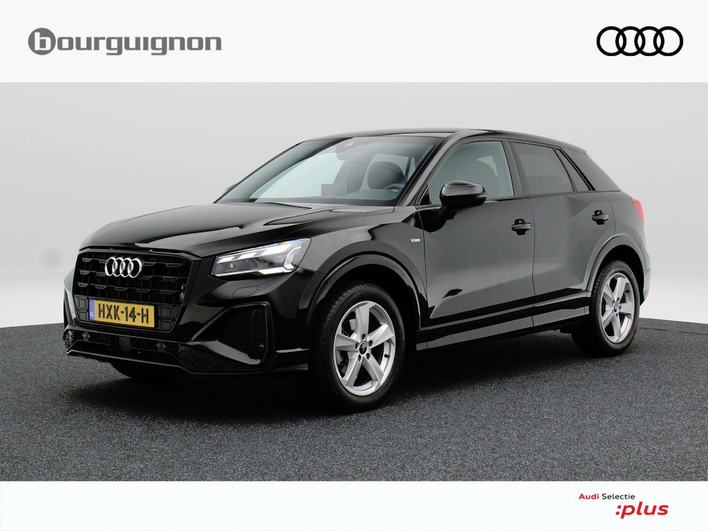 Audi Q2 35 TFSi 150 Pk S-Line Automaat | Full LED | Navigatie | Zwart Optiek | 17 Inch | Sportstoelen | Camera | 22.501 Km!!