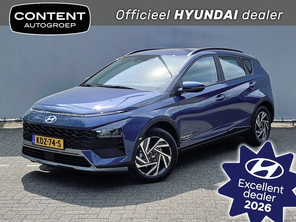 Hyundai Bayon 1.0 100PK Comfort / DIRECT LEVERBAAR! / Demonstratieauto / SCHERP GEPRIJSD! /