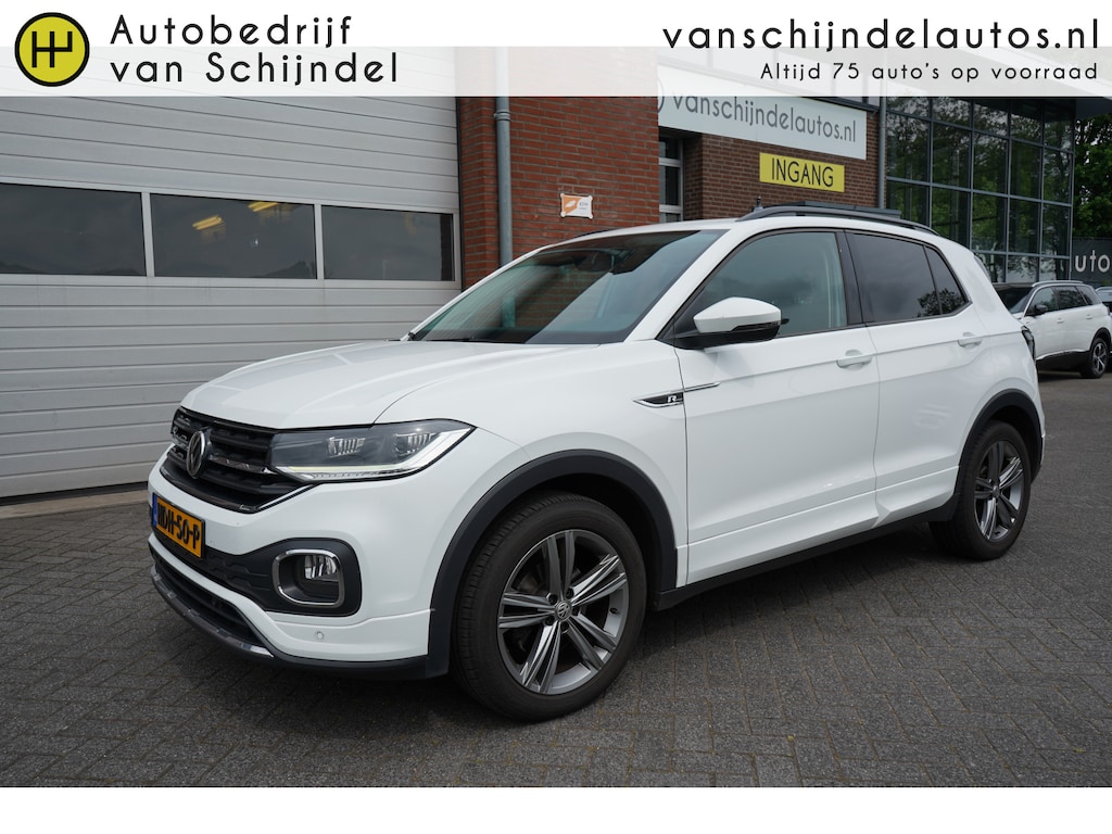 Volkswagen T-Cross 1.0 TSI DSG R-LINE STYLE IQ LIGHT STOELVERWARMING ANDROID/APPLECARPLAY NAVI ADAPTIEVE CRUISE CLIMA PDC V+A BLUETOOTH 17INCH ENZ...