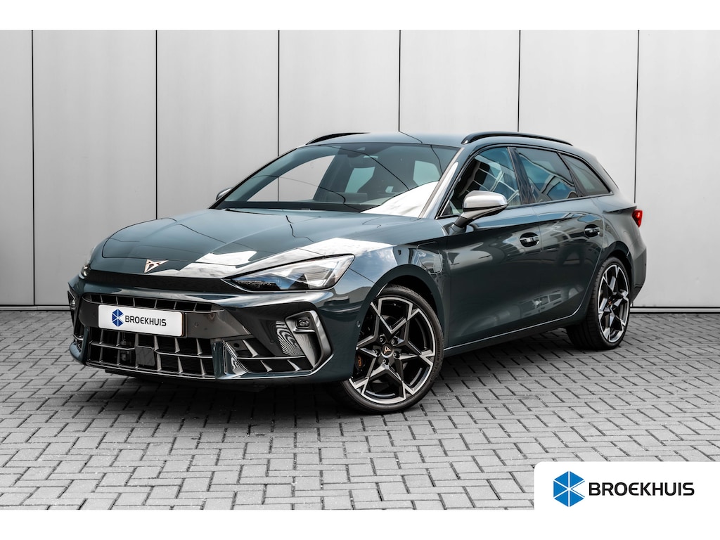 CUPRA Leon Sportstourer 1.5 TSI 272PK PHEV e-Hybrid VZ Performance | SOH 99 % | Elektr. Stoelen incl Memory | Navigatie | Apple carplay Android auto |  Stoel-stuurverwarming | Cruisecontrol adaptief | 19"LMV