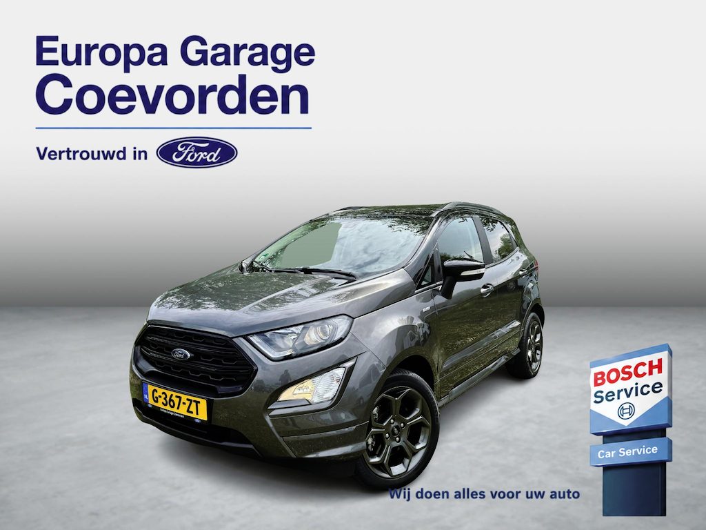 Ford EcoSport 1.0 EB 125PK ST-Line automaat | B&O | KEYLESS | WINTERPACK | DEALER OND. | 2-TONE |