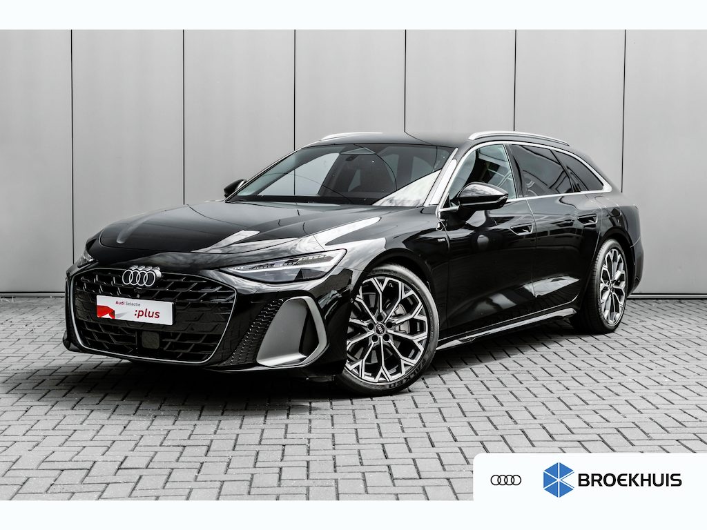 Audi A6 Avant 2.0 e-hybrid quattro S edition 299PK | Trekhaak | 4-wiel besturing | 360 Camera | Sfeer verlichting | Stoelverw. voor