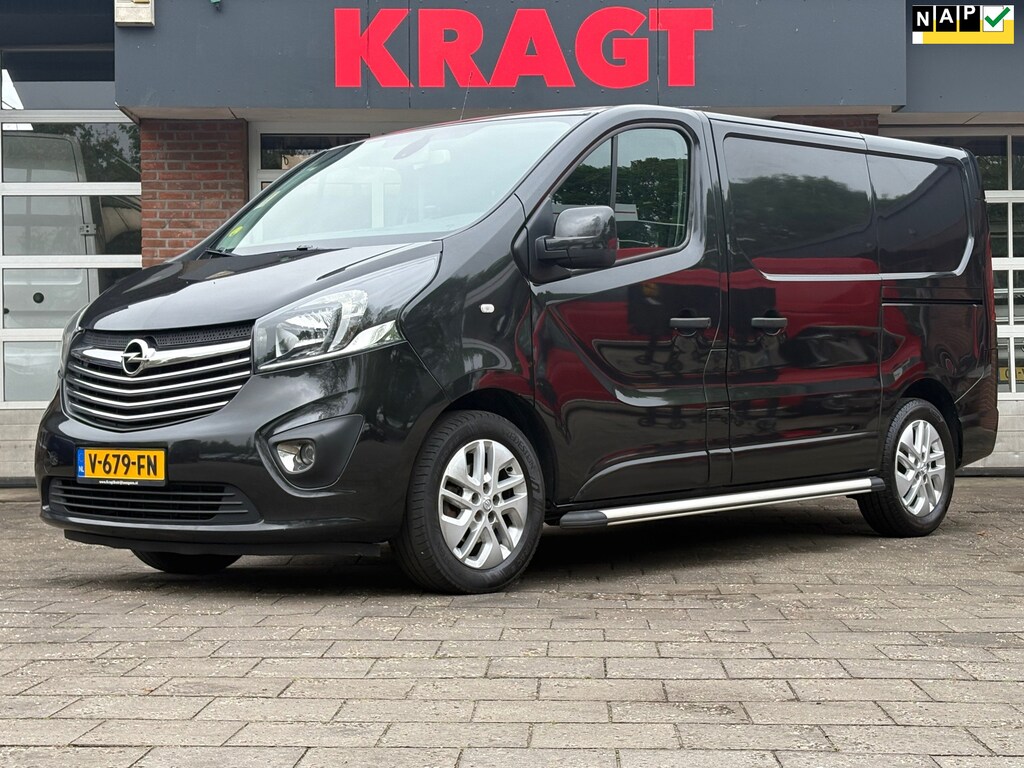 Opel Vivaro 1.6 CDTI L1H1 Sport EcoFlex|145pk|EURO6|NAP|airco|cruise|achteruitrijcamera|navi|trekhaak|dubbele schuifdeur