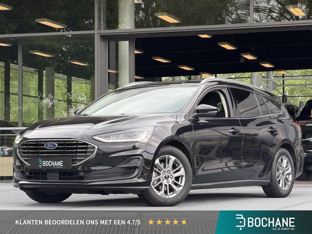 Ford Focus Wagon 1.0 EcoBoost Hybrid Titanium 125PK | Navigatie | Carplay | Parkeersensoren voor en achter