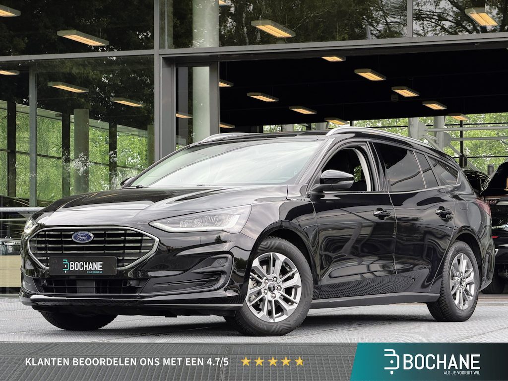 Ford Focus Wagon 1.0 EcoBoost Hybrid Titanium 125PK | Navigatie | Carplay | Parkeersensoren voor en achter