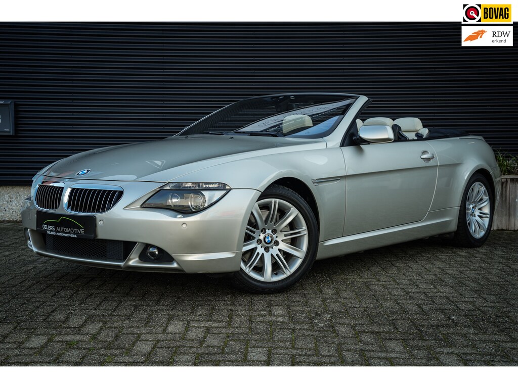 BMW 6-Serie Cabrio 650i Individual High Executive | BTW-auto | HUD | PDC | Bi-Xenon | Uniek! |
