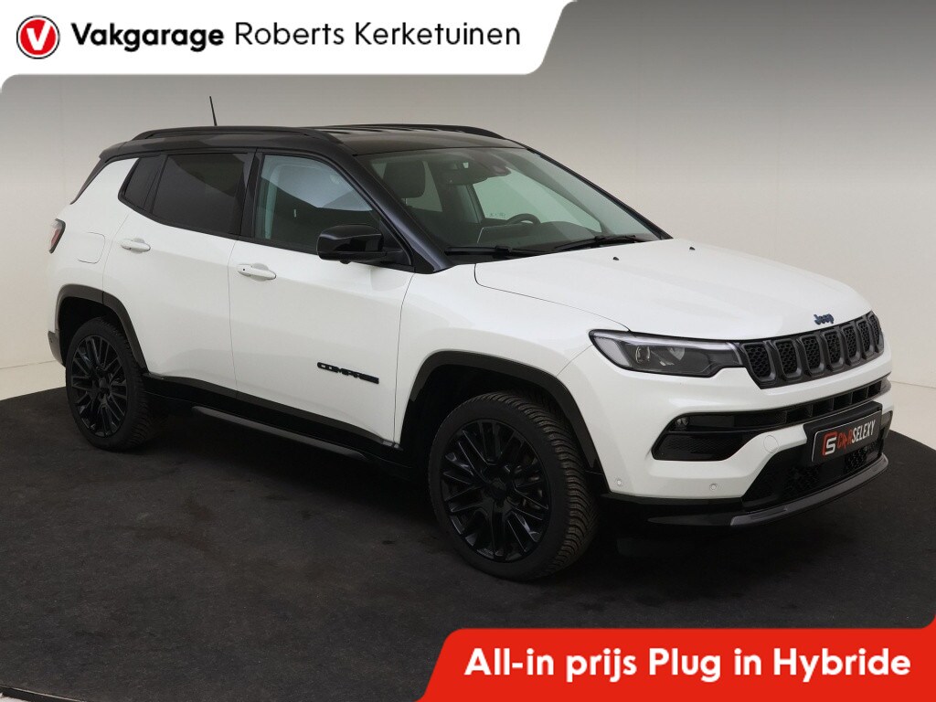 Jeep Compass 4xe 240 Plug In Hybride S Leder Stoelkoeling 360 Camera All Seas