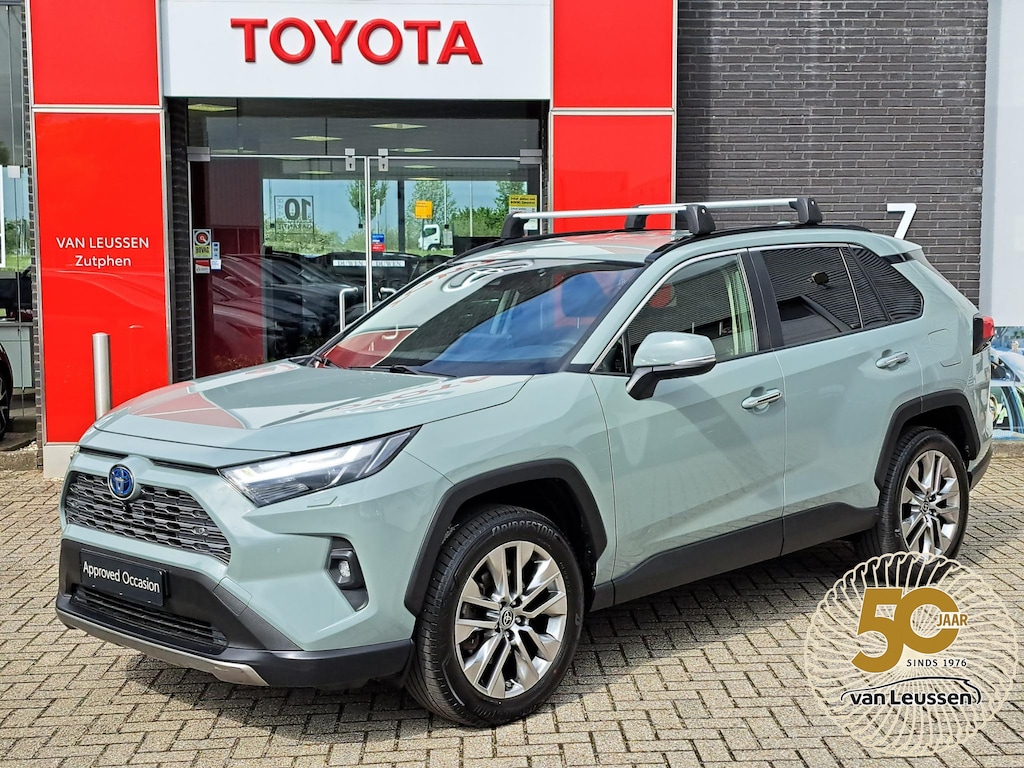 Toyota RAV4 2.5 HYBRID AWD EXECUTIVE TREKHAAK STOELVENTILATIE + VERWARMING LEDER 360 CAMERA ALARMKLASSE 3
