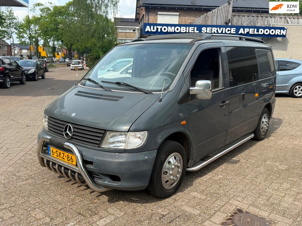 Mercedes-Benz Camper 110 D-KA TURBO DEFECT! * 98PK * CAMPER * VERHOOGD DAK * 3E EIGENAAR *