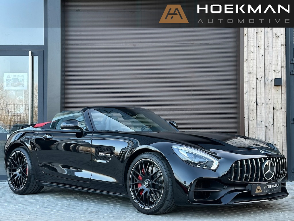 Mercedes-Benz AMG-GT Roadster 4.0 V8|Dealeronderhouden, Burmester, Sportuitlaat, Airscarf, Stoelverw.-/koeling, ACC, Camera, Leer