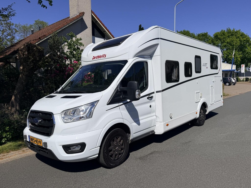 Dethleffs Just go t7055 ebl Ford 130PK Camper•Automaat•TV