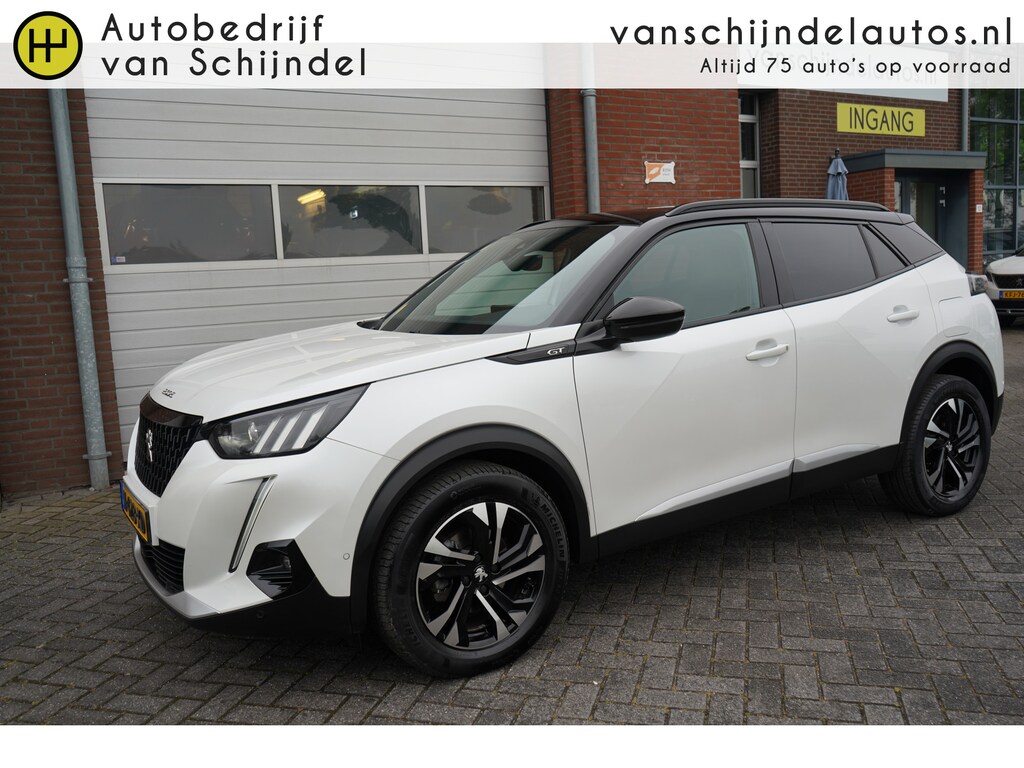Peugeot 2008 1.2 PURETECH 131PK AUTOMAAT GT VOL OPTIES ORIGINEEL NEDERLANDS PANORAMADAK FULL LED CAMERA 17INCH ADAPTIEVE CRUISE ANDROID/APPLECARPLAY NAVI KEYLESS PDC V+A ENZ..
