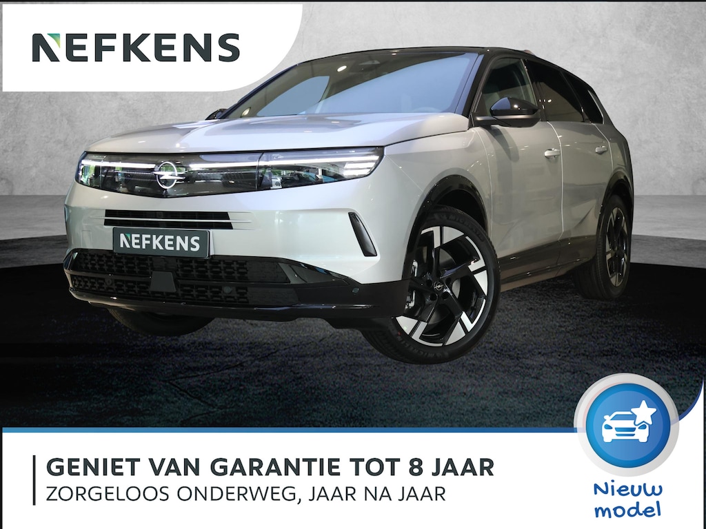 Opel Grandland SUV GS Plug-in-Hybrid 195 pk Automaat | Snel Rijden | Glazen schuifdak | Dodehoekbewaking | Camera's rondom | Stoelverwarming