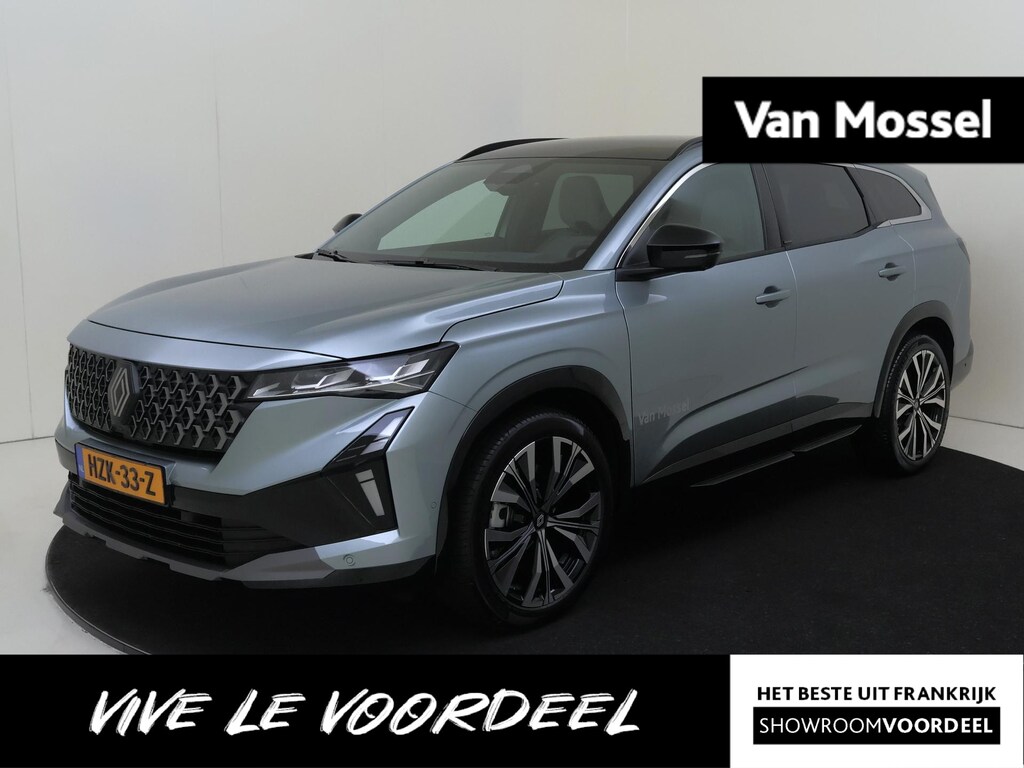 Renault Espace E-Tech Full Hybrid Iconic 5p. 200PK | Head-Up Display | Solarbay Panoramadak | Harman Kardon Audio | Volleder Interieur | 360 Camera | 20'' Inch Velgen | Stoelmassage | Apple CarPlay & Android Auto