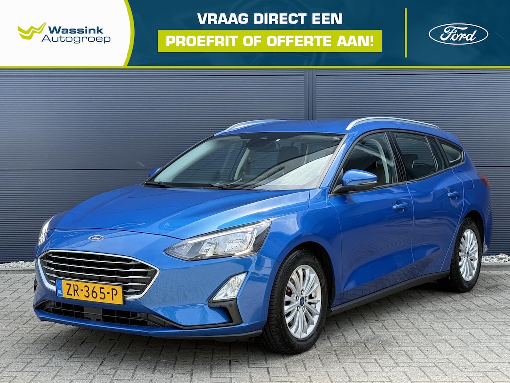 Ford Focus Wagon 1.0 EcoBoost Titanium Business | Navigatie | Climate Control | Adaptive Cruise Control | Stuur/Stoel verwarming | Camera