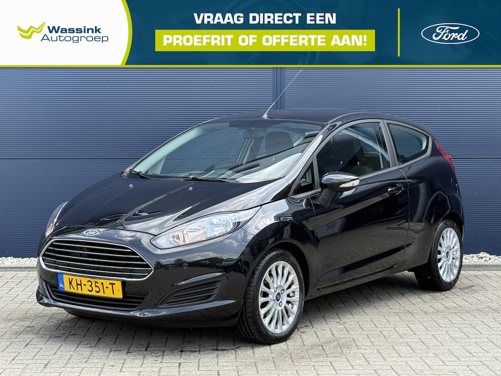 Ford Fiesta 1.0 EcoBoost Titanium | Airco | Stoelverwarming | Parkeerhulp | Cruise control | Lage kilometerstand!