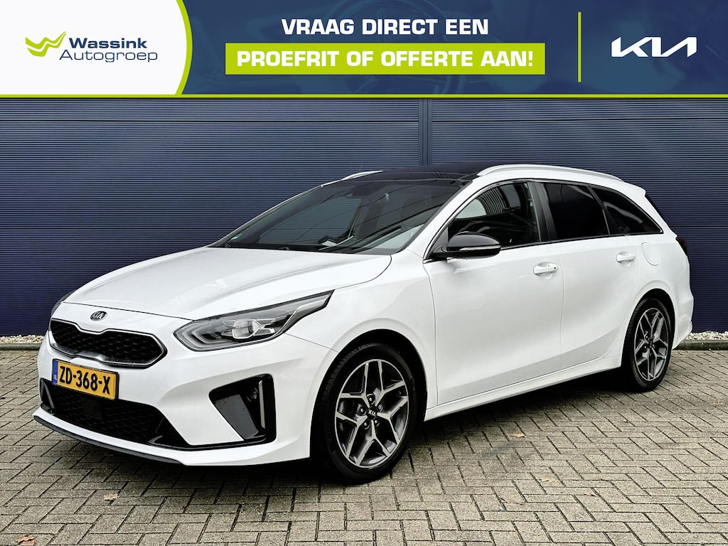 Kia Ceed Sportswagon Sw 1.0 T-GDi 120pk GT-Line | Schuif-Kanteldak | Trekhaak I Stoel- & Stuurverwarming | Camera | Navigatie