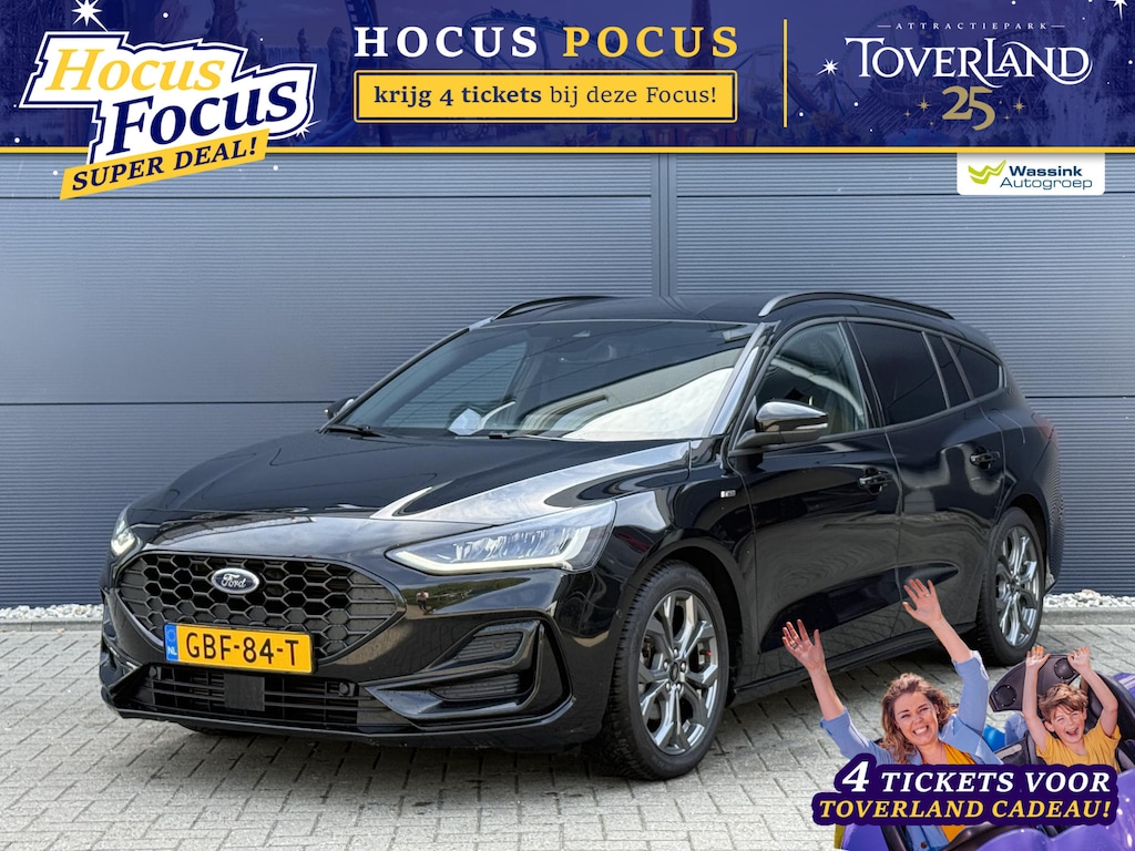 Ford Focus Wagon 1.0 EcoBoost Hybrid 125pk ST-Line | Navigatie | Parkeerhulp | Camera | Carplay/Android Auto | Stuur/stoel verwarming | Adaptive Cruise Control