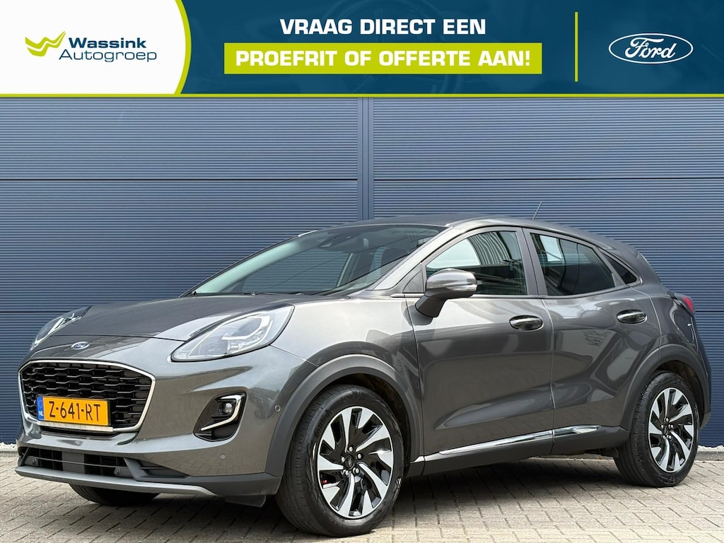 Ford Puma Hybrid 125pk Titanium | Navi | Climate control | Camera | Stoel/stuur/voorruit verwarming