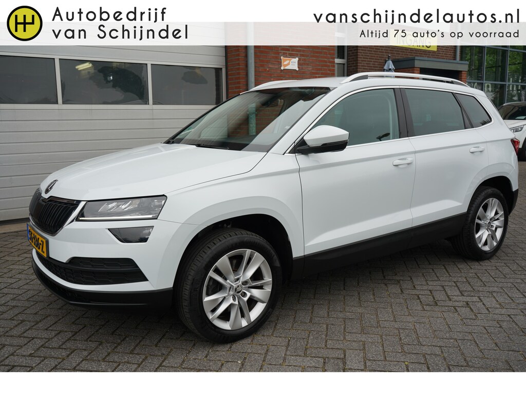 Skoda Karoq 1.0 TSI STYLE ORIGINEEL NEDERLANDS CAMERA ANDROID-APPLECARPLAY NAVI LED CLIMA CRUISE PDC BLUETOOTH 17INCH ENZ...