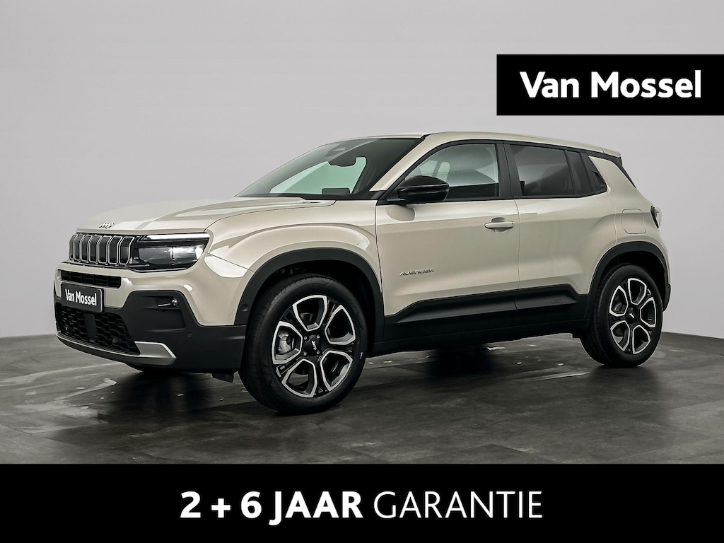 Jeep Avenger Summit 54 kWh | DEMONSTRATIEMODEL  | Camera | Navigatie | JBL Speakers | Handsfree Kofferbak | 2+6 jaar garantie speciale garantie!