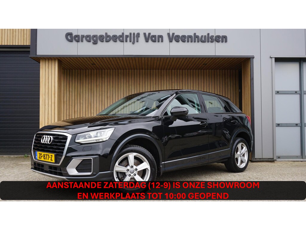 Audi Q2 1.4 TFSI 150pk Automaat Design Pro Line Plus Leder Virtual Trekhaak A-Camera Navi 17inch LM *Complete Q2*