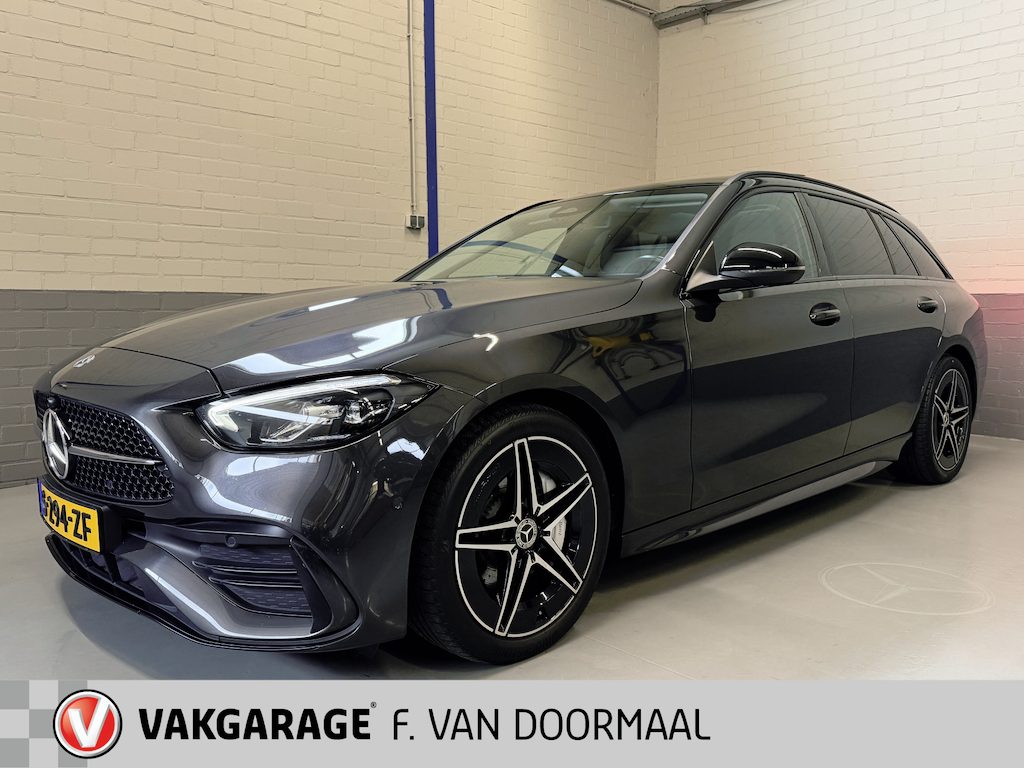 Mercedes-Benz C-klasse Estate 200 AMG Line | Night | Panorama