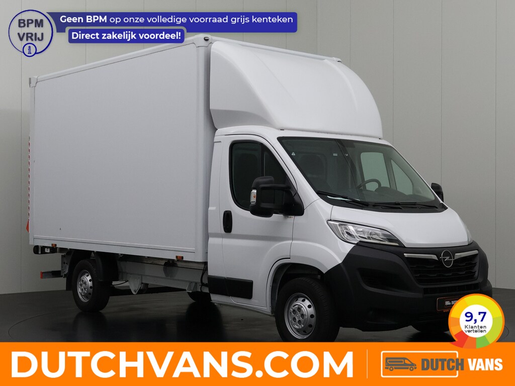 Opel Movano 140PK Bakwagen+Laadklep | 1046Kg Laadvermogen | Dakspoiler | Airco | Cruise | 3-Zits