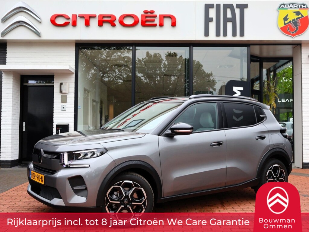 Citroën C3 1.2 Turbo S&S 100PK Max, Rijklaarprijs | Navigatie | Camera | DAB+ | Climate control