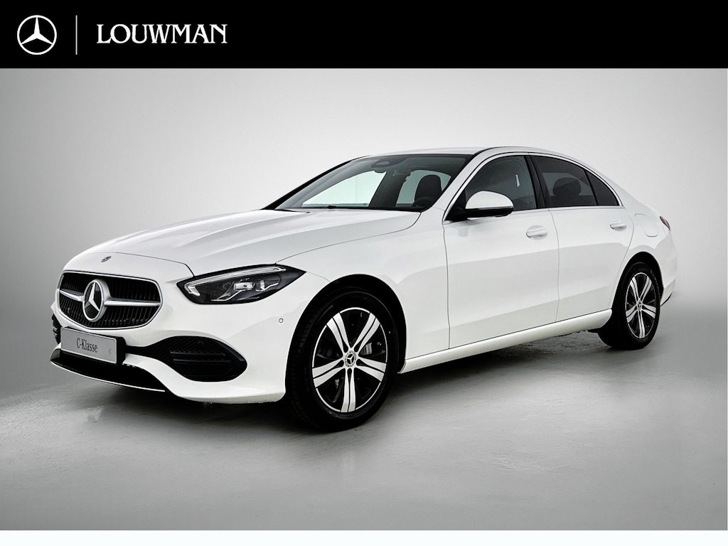 Mercedes-Benz C-klasse 300 e Business Solution | Parkeerpakket met achteruitrijcamera | Warmtewerend, donkergetint glas | Trekhaak | GUARD 360° Plus | Smartphone-integratie |
