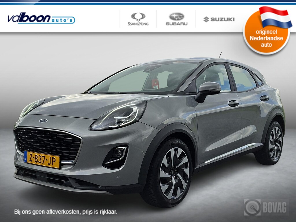 Ford Puma 1.0 EcoBoost Hybrid Titanium NL-auto | PDC V+A | LMV | rijklaarprijs !!
