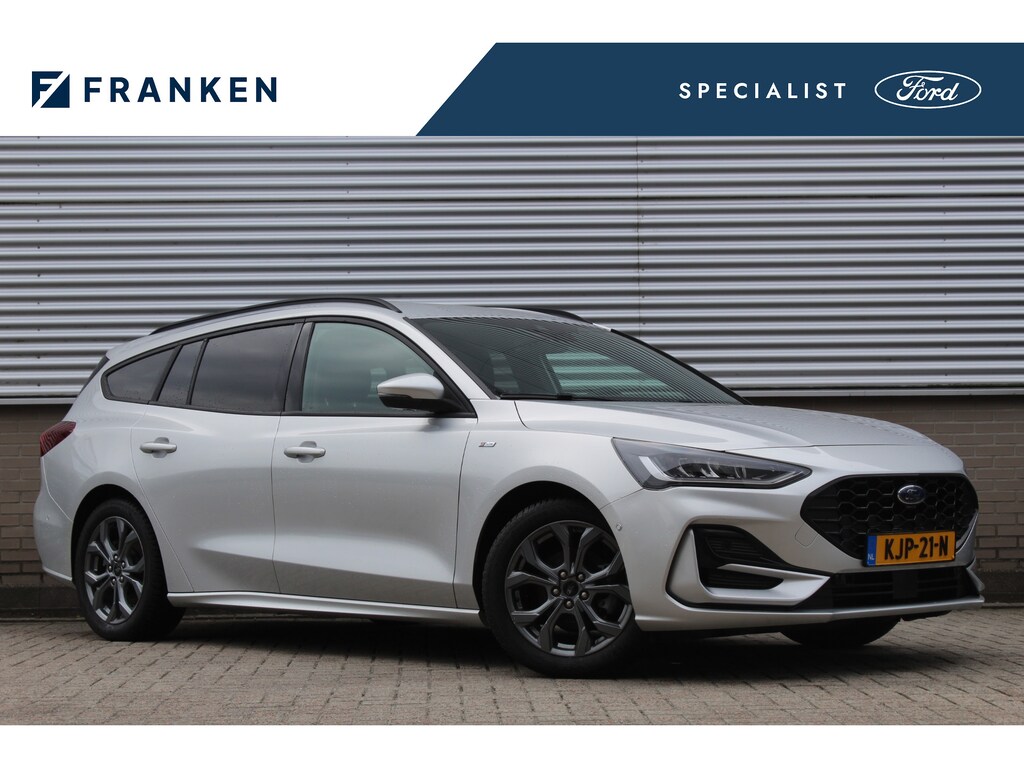 Ford Focus Wagon 1.0 EcoBoost Hybrid ST Line X | Leder UNIEK! | Head-up | Adaptieve cruise | Trekhaak | Winterpack